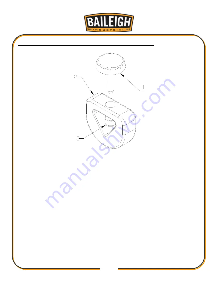 Baileigh Industrial BWS-10 Operating Instructions And Parts Manual Download Page 27