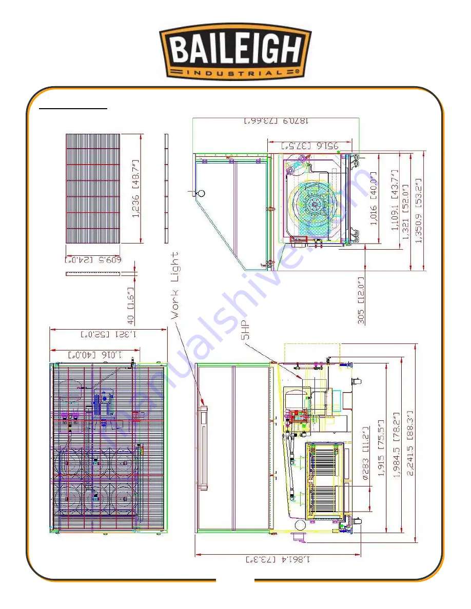 Baileigh Industrial DDTM-8052-HD Скачать руководство пользователя страница 15