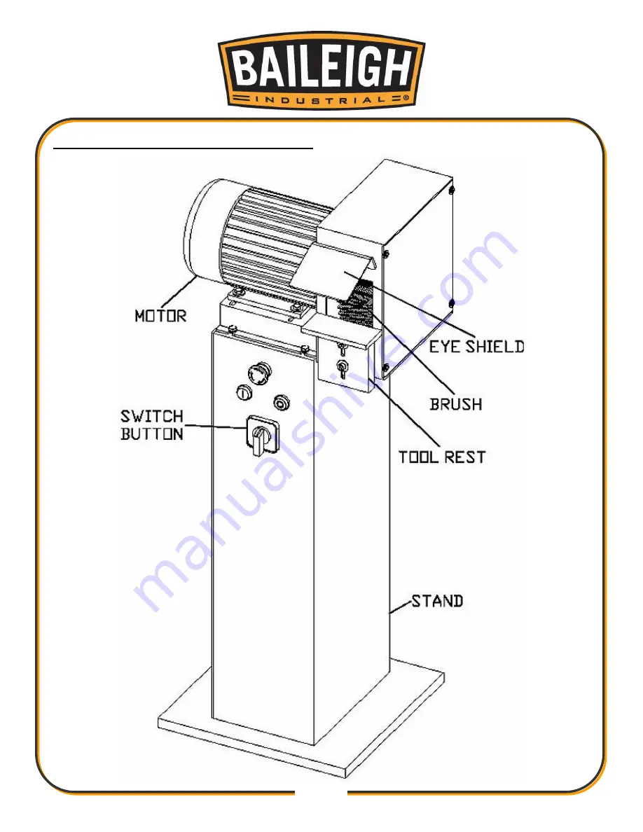 Baileigh Industrial DM-10 Operator'S Manual Download Page 15