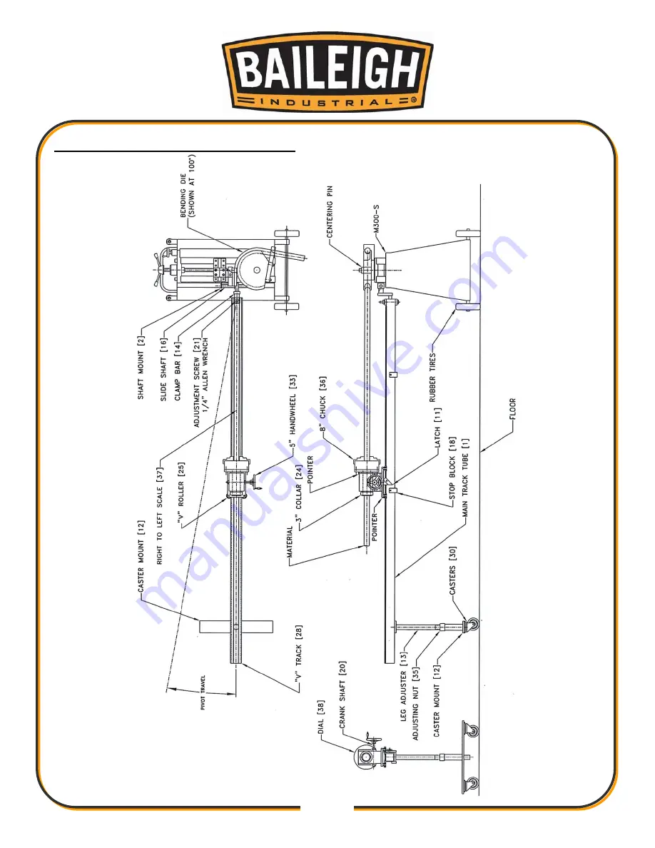 Baileigh Industrial IDX-10 Скачать руководство пользователя страница 18