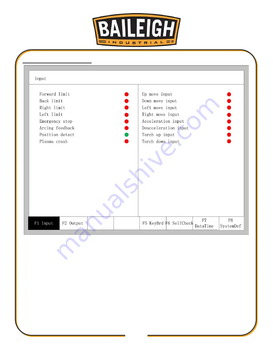 Baileigh Industrial PT-105HD-W Operator'S Manual Download Page 43