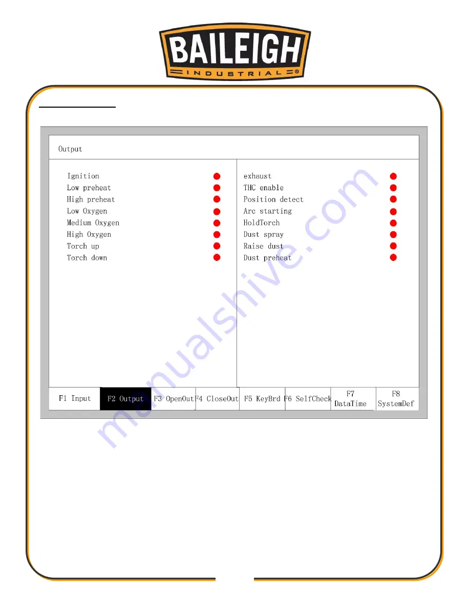 Baileigh Industrial PT-105HD-W Operator'S Manual Download Page 45