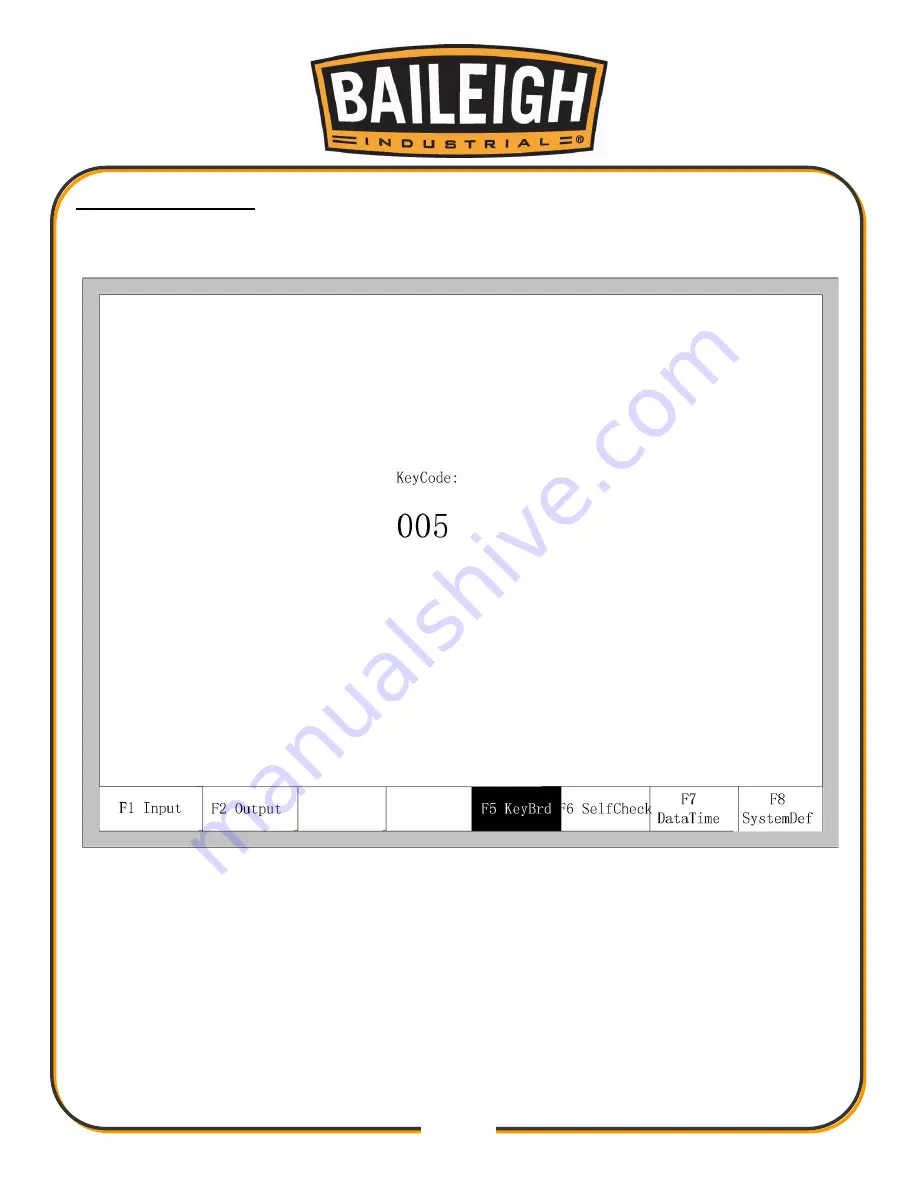 Baileigh Industrial PT-105HD-W Operator'S Manual Download Page 46