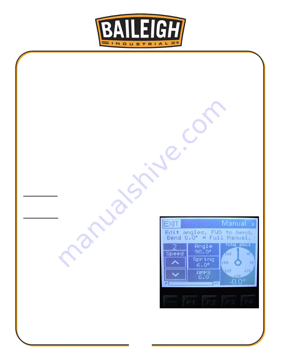 Baileigh Industrial RDB-325 Скачать руководство пользователя страница 23