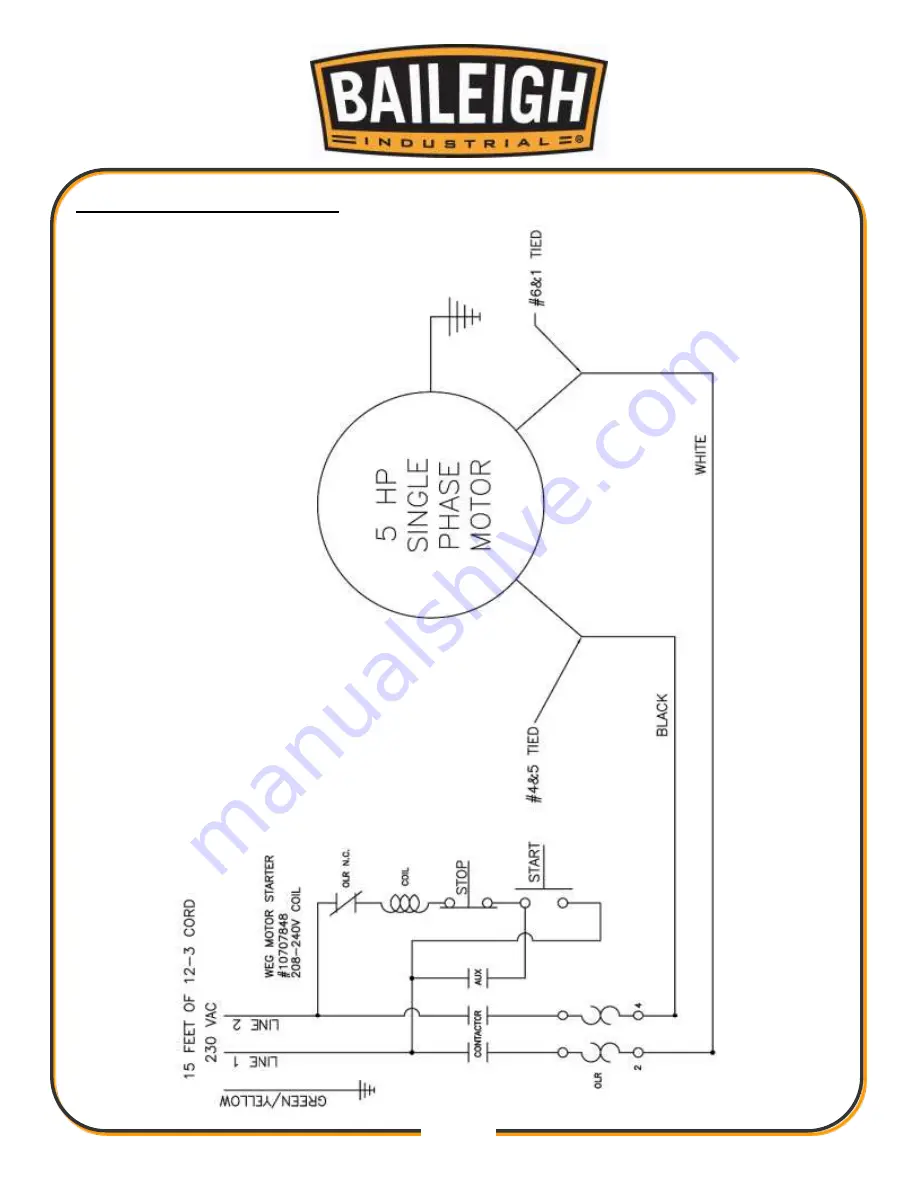 Baileigh Industrial TN-600 Operator'S Manual Download Page 22