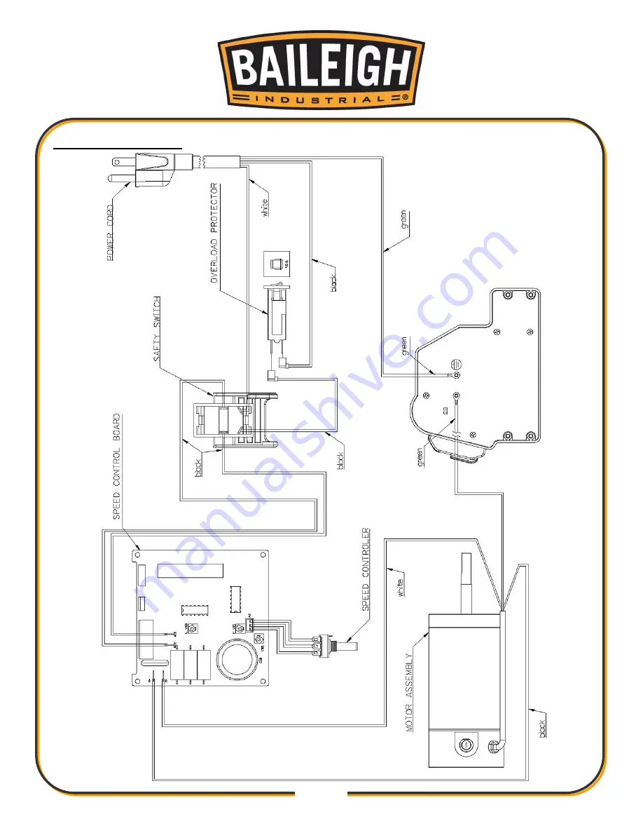 Baileigh Industrial WL-1218VS Operator'S Manual Download Page 41