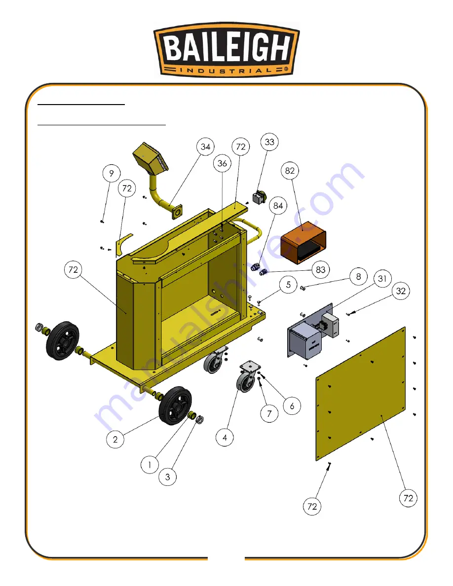 Baileigh 1006814 Operator'S Manual Download Page 55