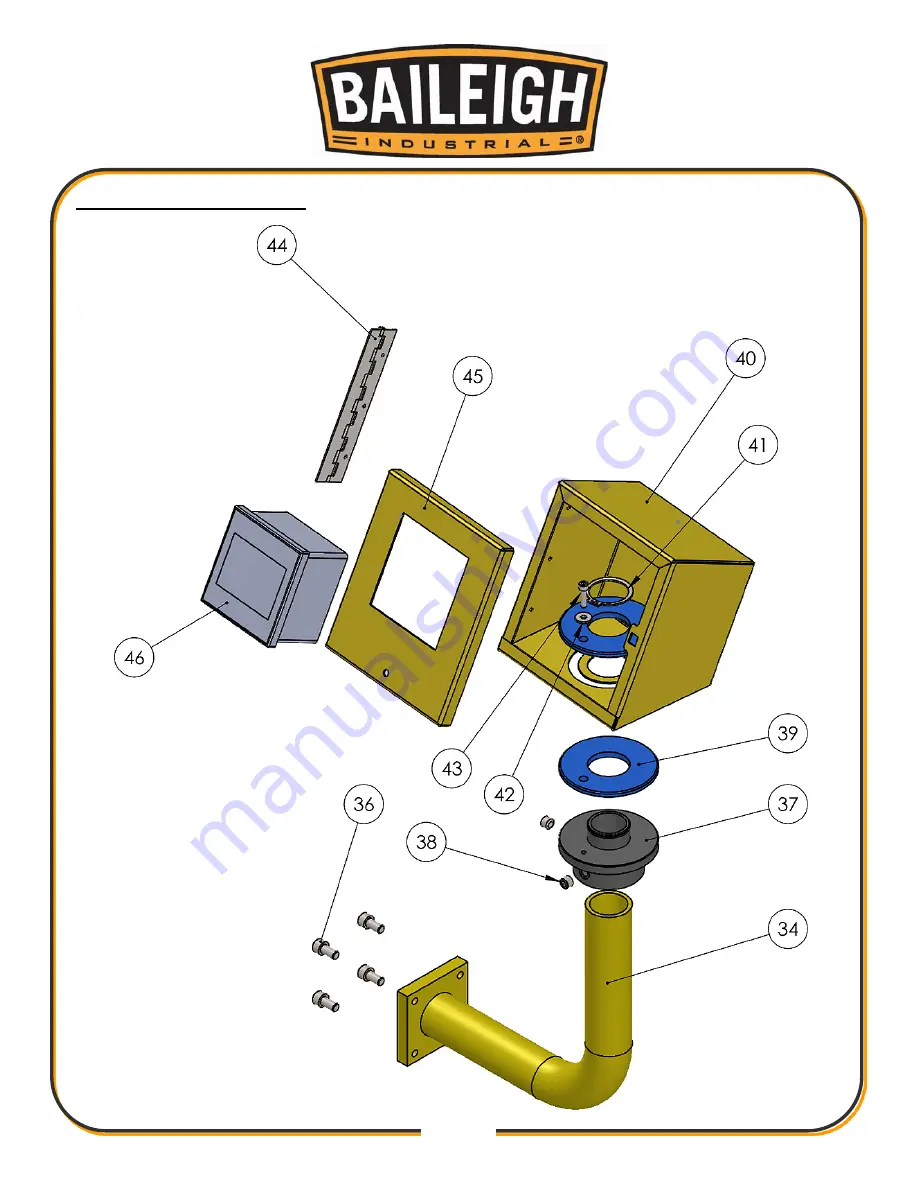 Baileigh 1006814 Operator'S Manual Download Page 56