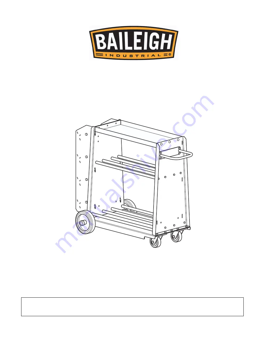 Baileigh B-CART-TB Скачать руководство пользователя страница 1