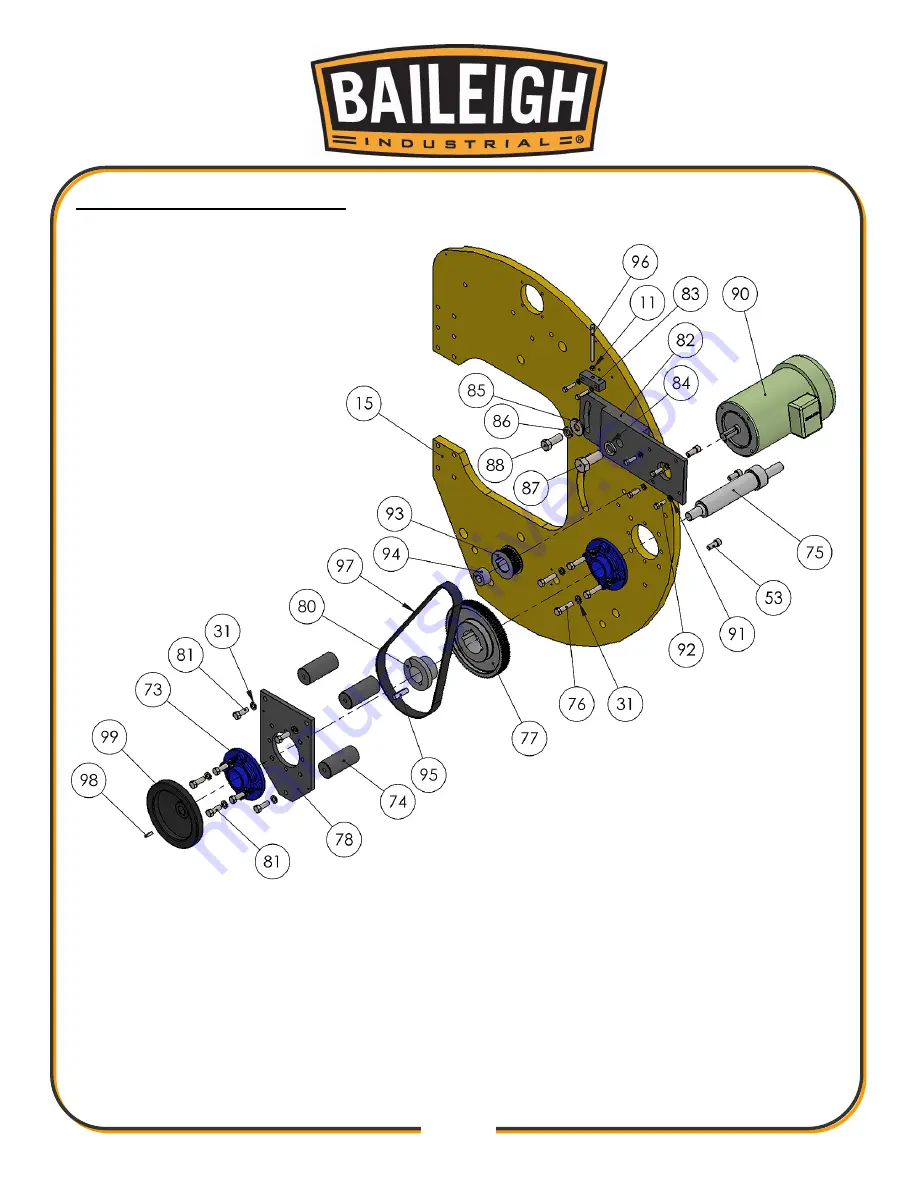 Baileigh B8935 Operator'S Manual Download Page 21