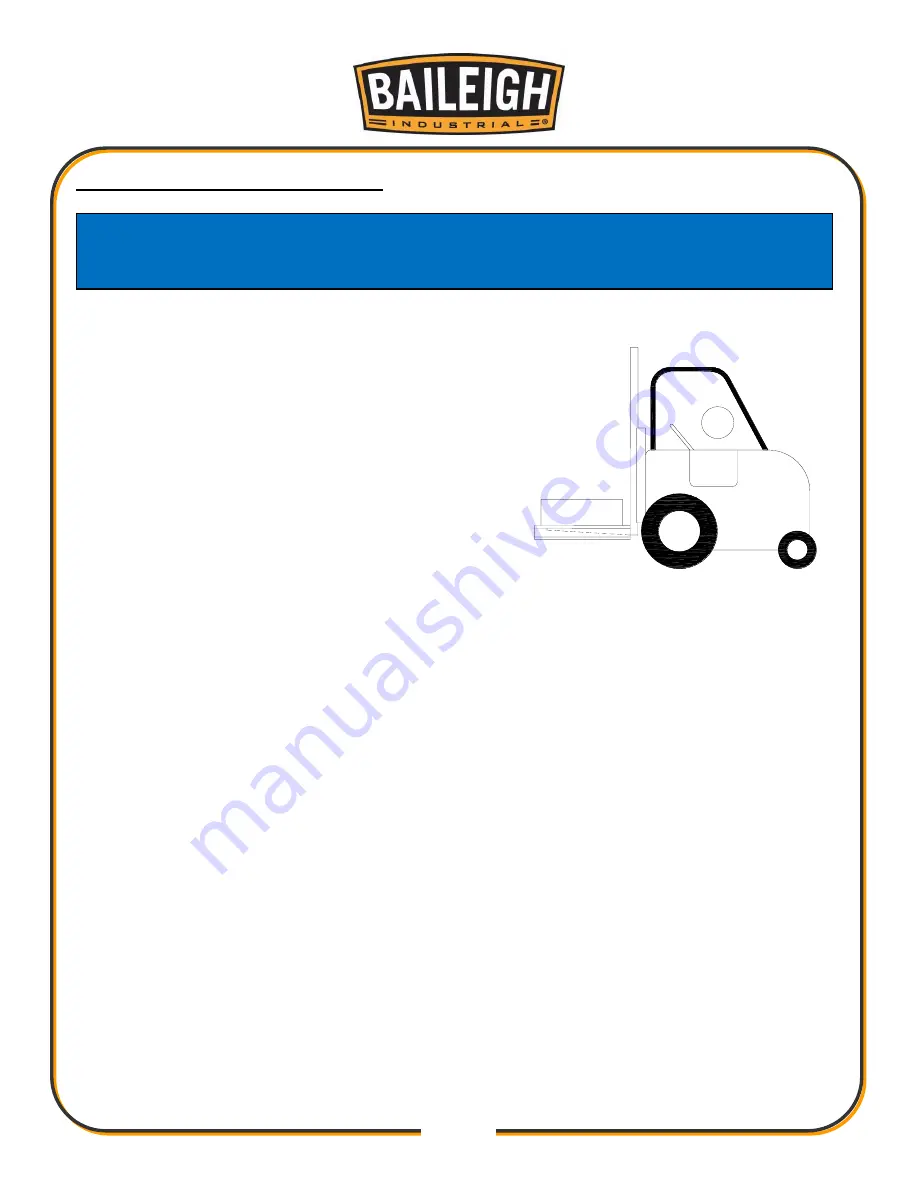 Baileigh BB-7216M Operator'S Manual Download Page 14