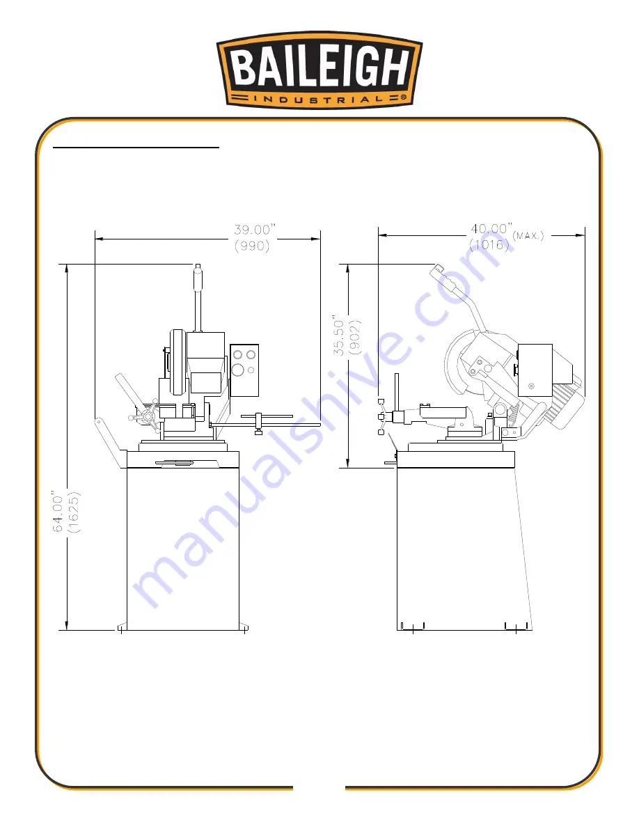 Baileigh CS-275EU Скачать руководство пользователя страница 17