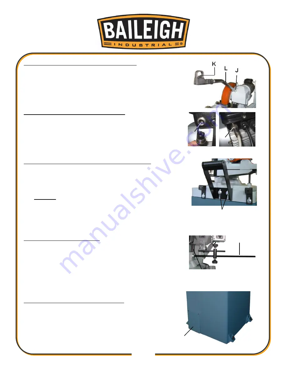 Baileigh CS-275EU Operator'S Manual Download Page 23