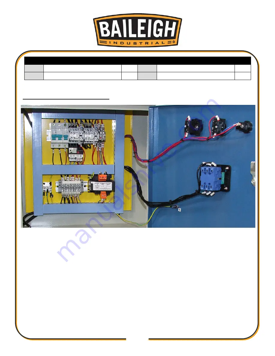 Baileigh R-M10E Operator'S Manual Download Page 32