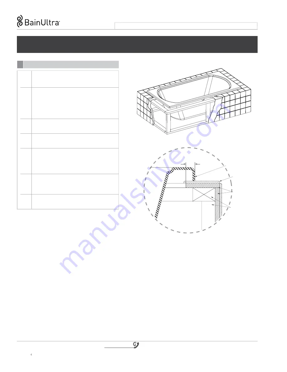 BainUltra AMMA BALNEO Owner'S Manual Download Page 12