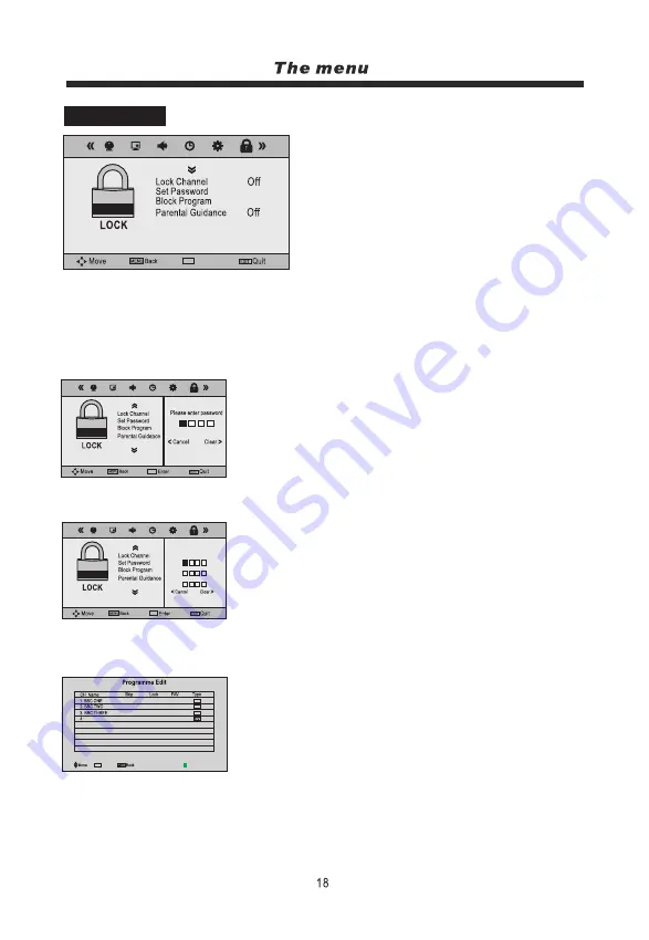 Baird JO32LEDBK Operation Manual Download Page 19