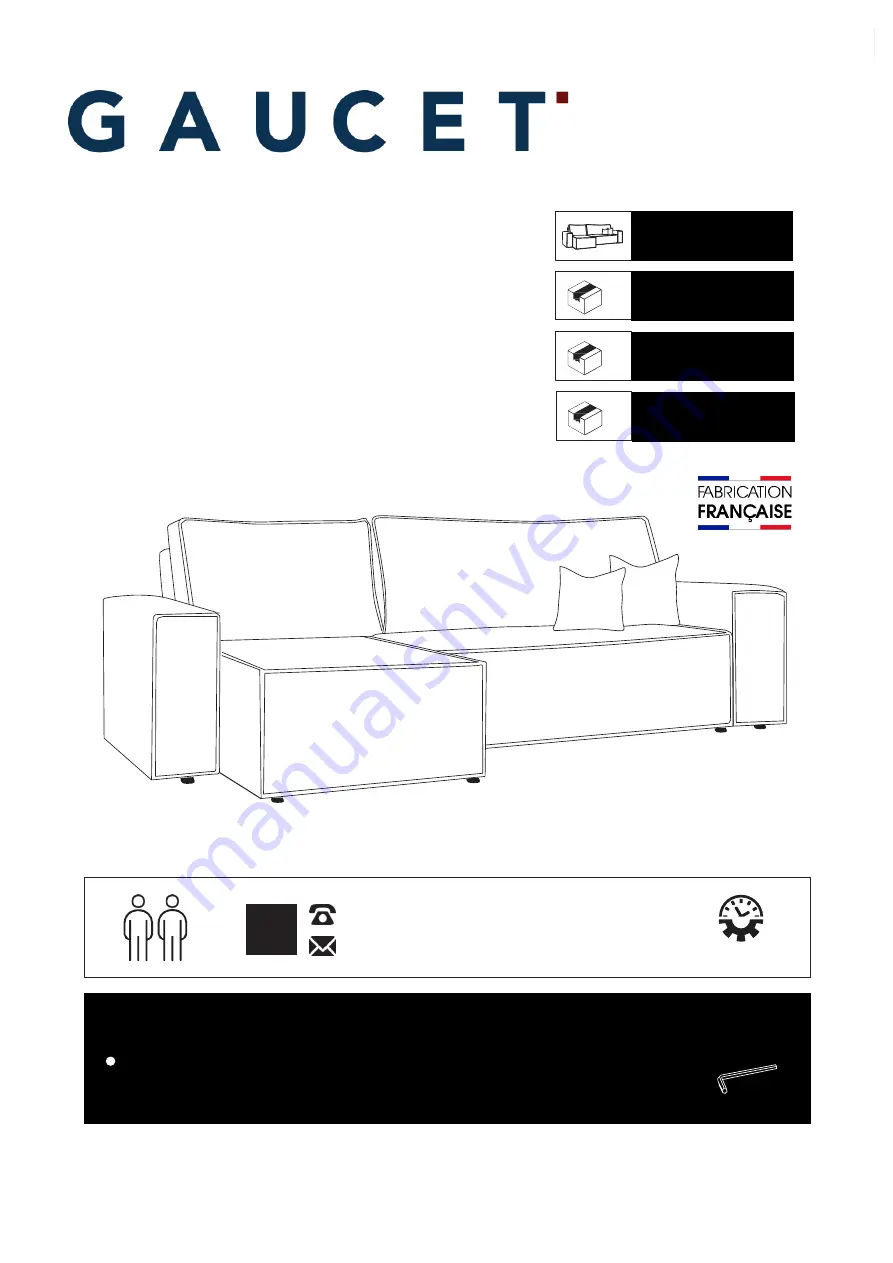 BAITA GAUCET DURIF Manual Download Page 1