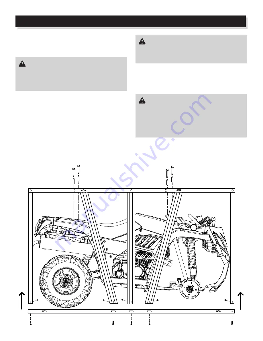 Baja motorsports AT250UT Assembly Manual Download Page 4