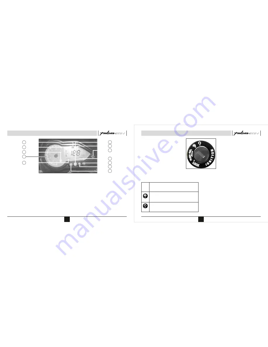 Bajaj Pulsar 150 CC DTS-i User Manual Download Page 4