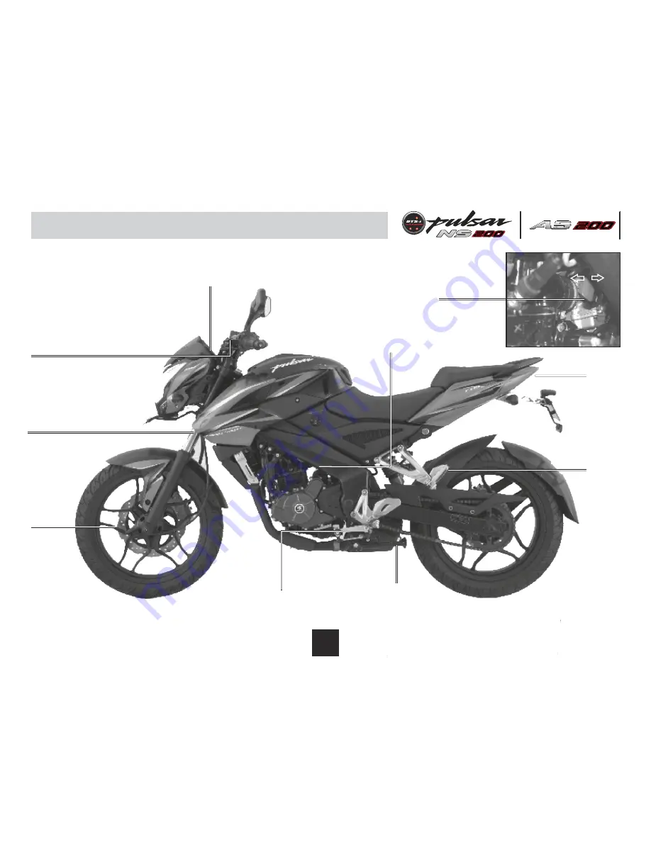 Bajaj Pulsar AS 200 Manual Download Page 6