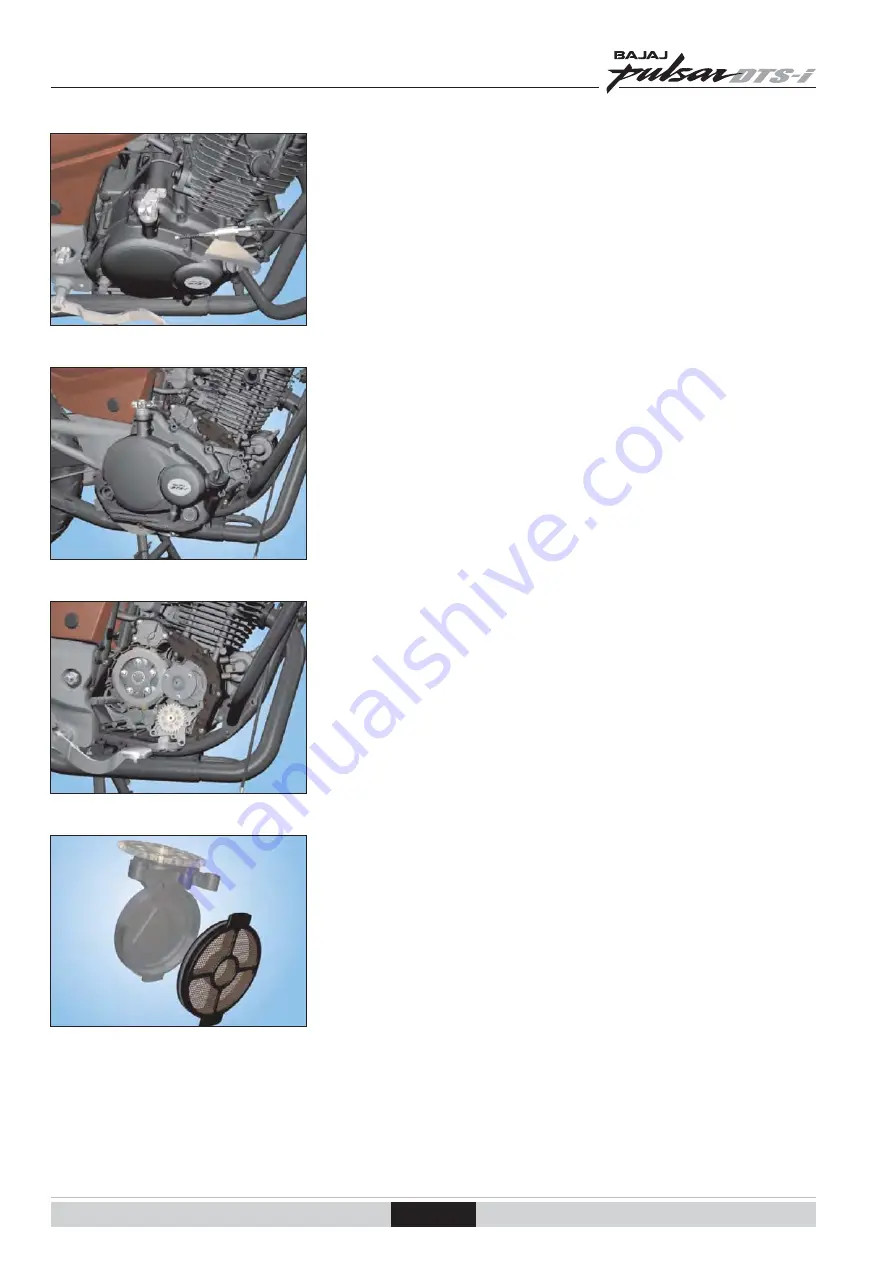 Bajaj pulsar DTS-i Service Station Manual Download Page 56