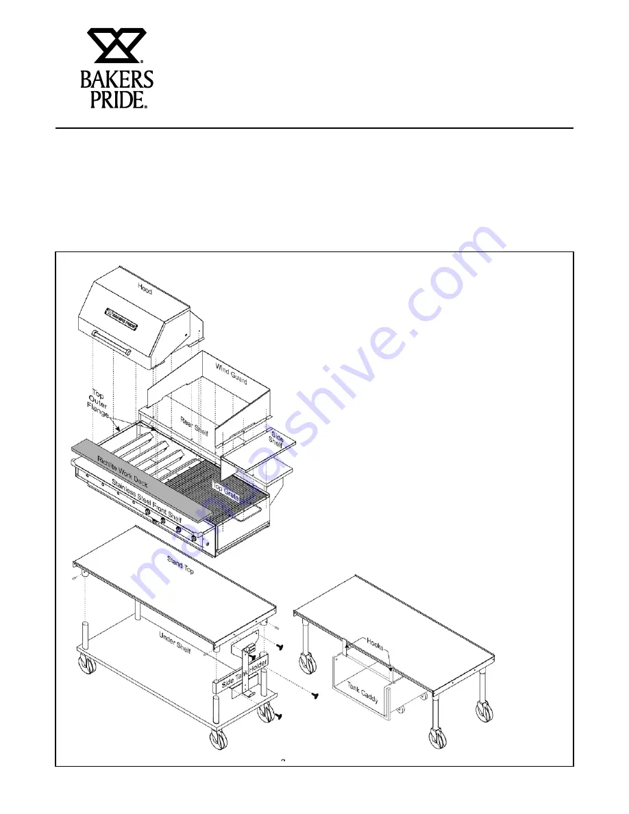 Bakers Pride Dante CBBQ-30S Скачать руководство пользователя страница 11