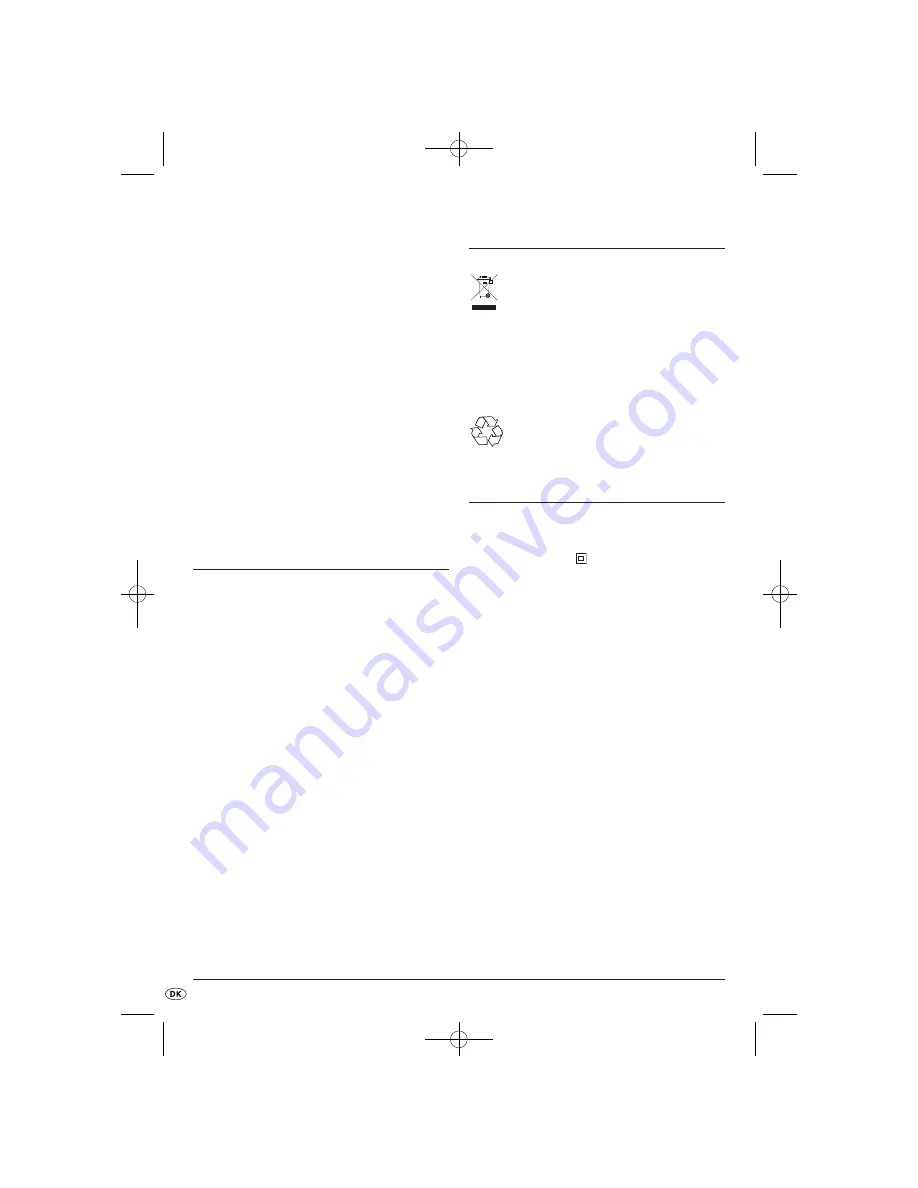 Balance HAIRDRYER KH1803 Operating Instructions Manual Download Page 18