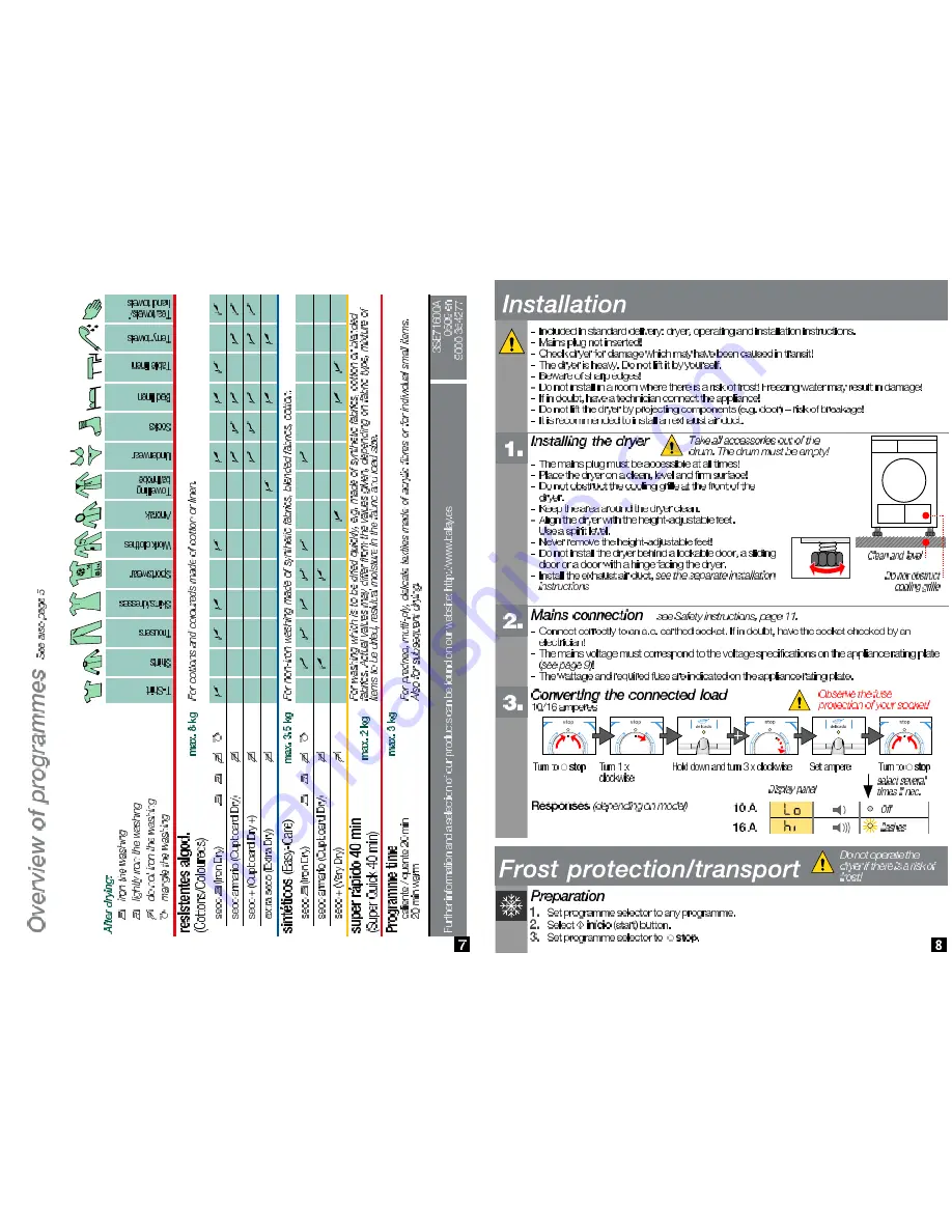 BALAY 3SE71600A - annexe 1 Manual Download Page 6