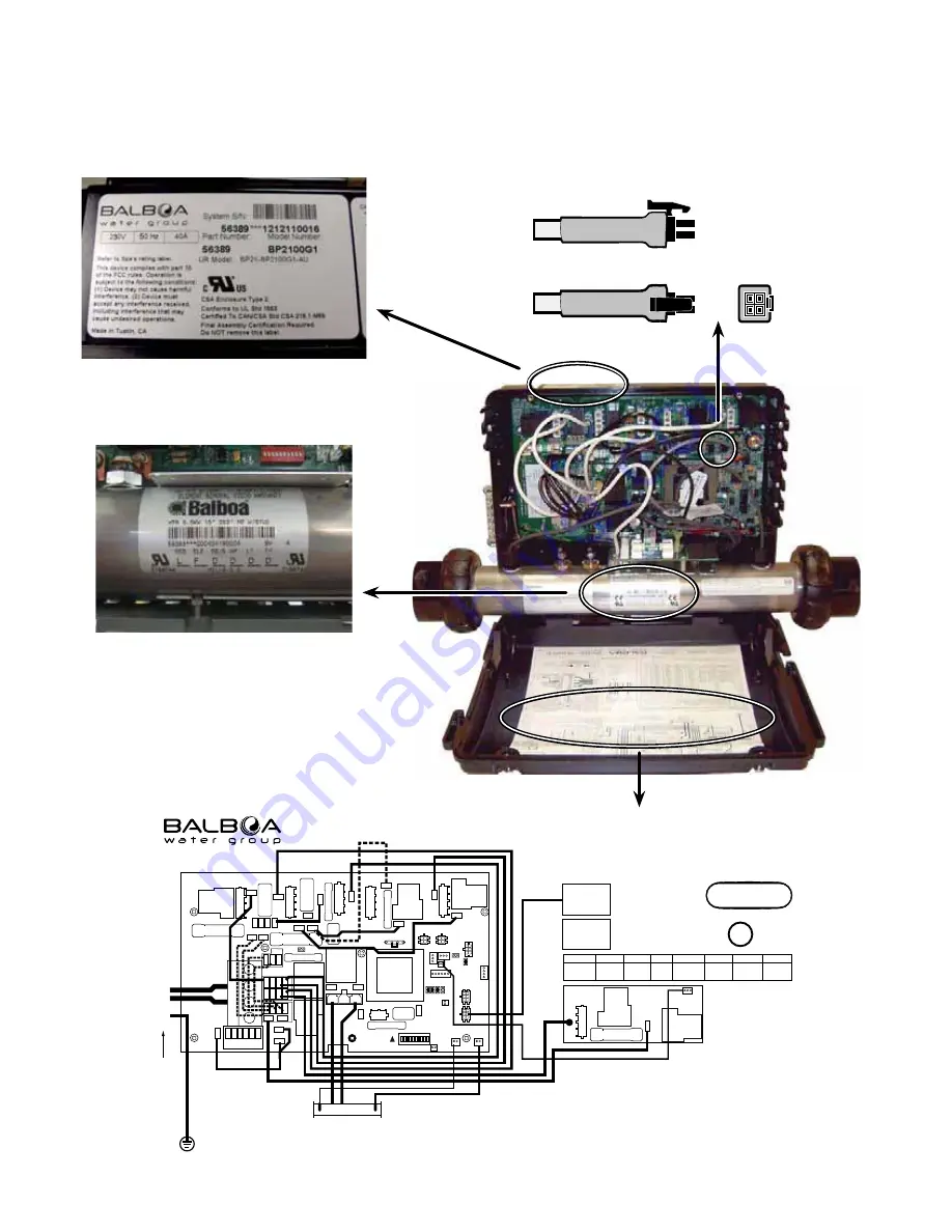 Balboa Water Group BP600 Troubleshooting & Service Manual Download Page 9