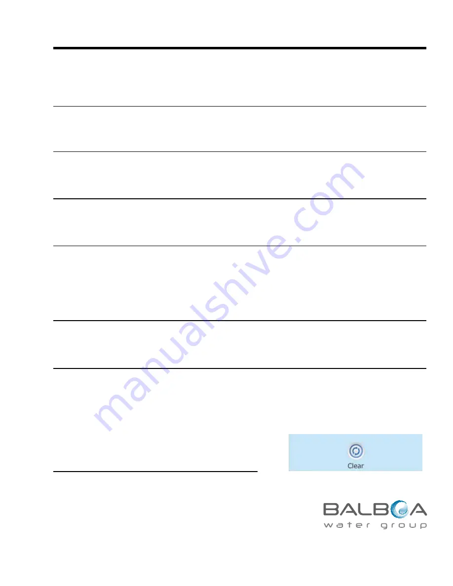 Balboa spaTouch series Owner'S Manual Download Page 30