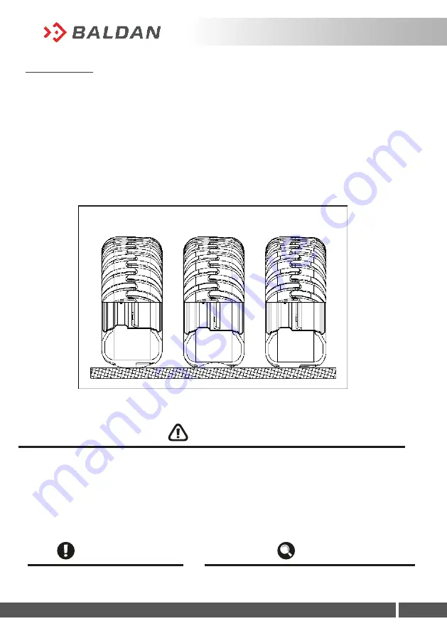 Baldan MOVERE Instruction Manual Download Page 63