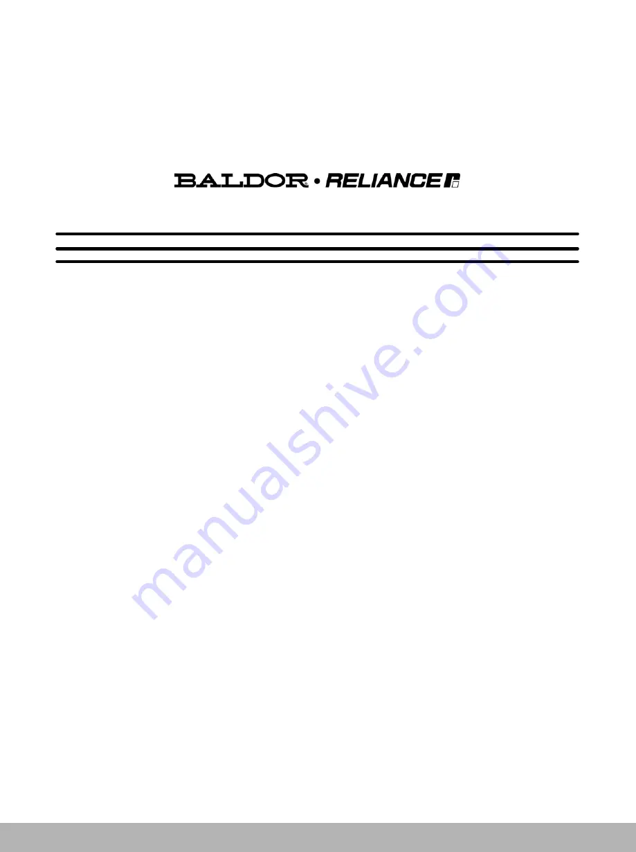 Baldor MN427 Manual Download Page 2