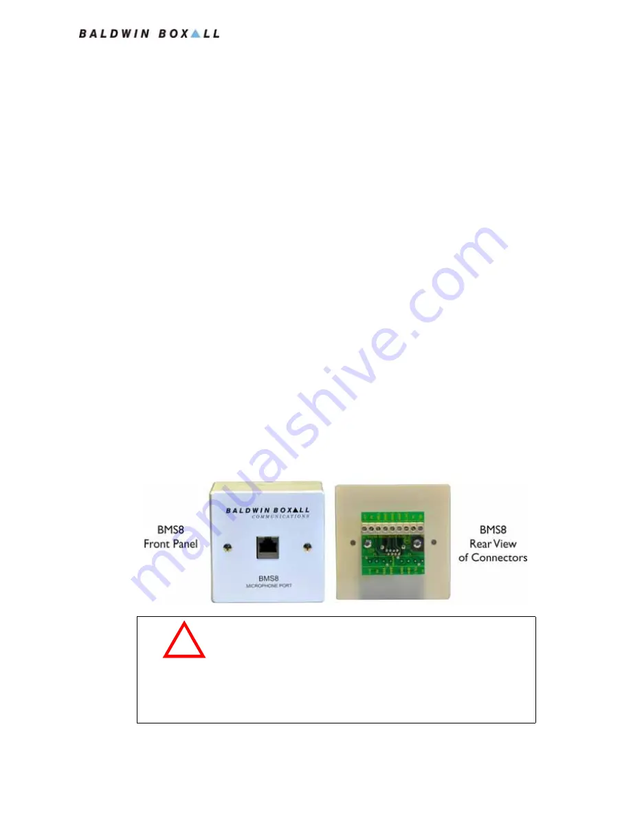 Baldwin Boxall BDM 400 Operating Instructions Manual Download Page 11