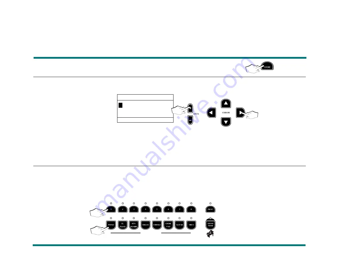 Baldwin Pianovelle RP Series Quick Manual Download Page 24