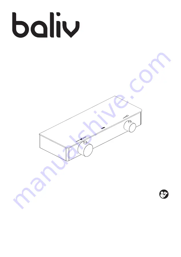 baliv DU-2050 Instruction Manual Download Page 1