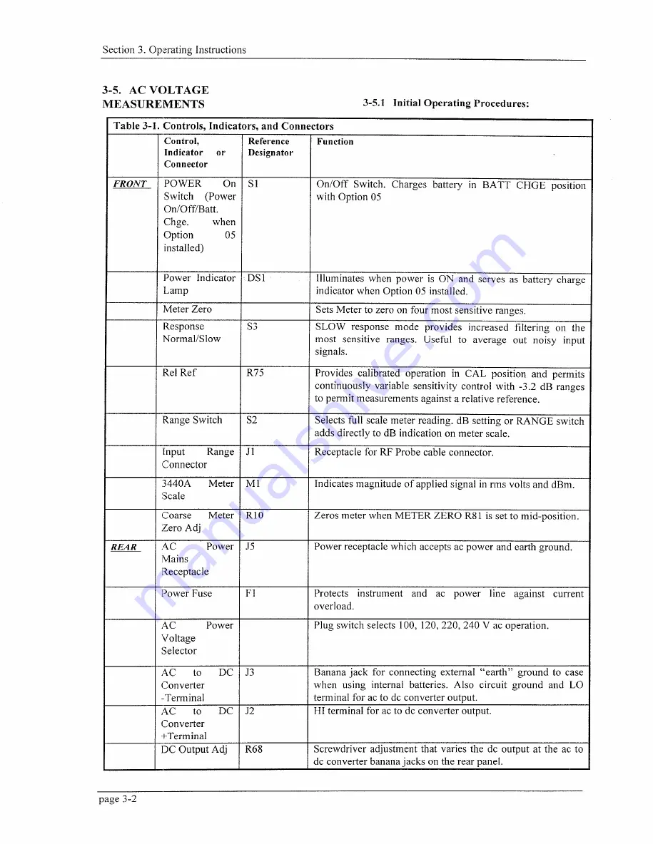 Ballantine 3440A Instruction Manual Download Page 17