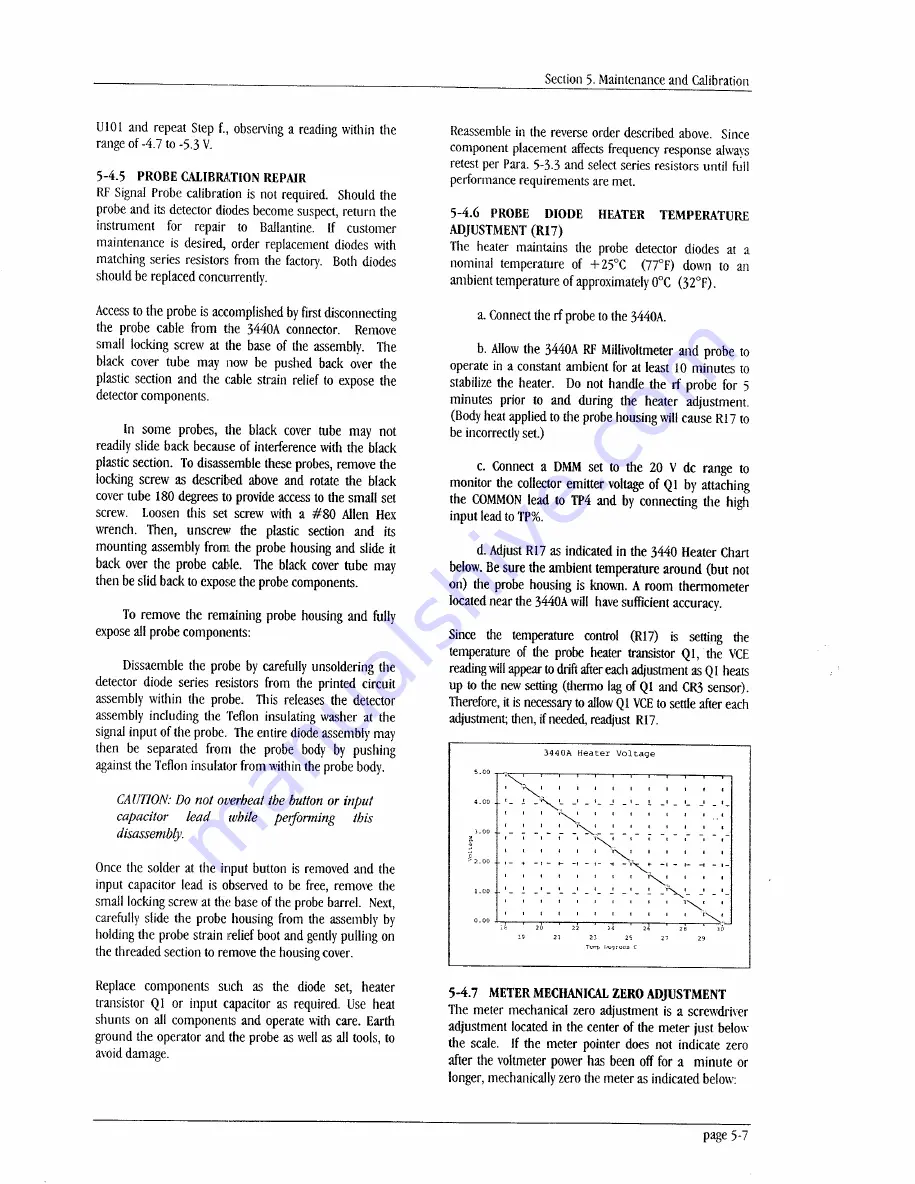 Ballantine 3440A Instruction Manual Download Page 42