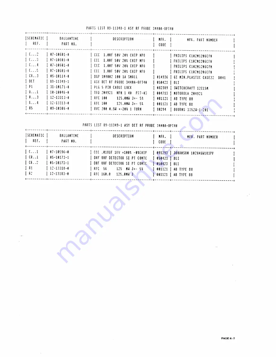 Ballantine 3440A Instruction Manual Download Page 56