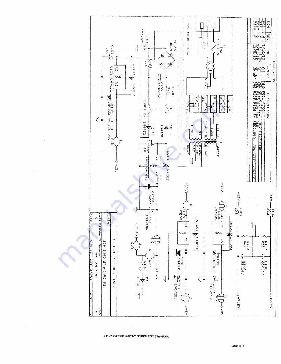 Ballantine 3440A Скачать руководство пользователя страница 58