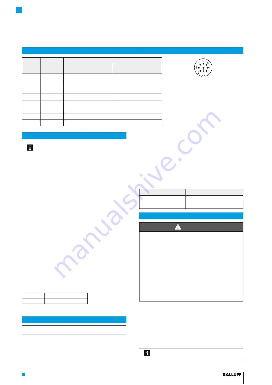 Balluf BTL7-A501-M Series Condensed Manual Download Page 7