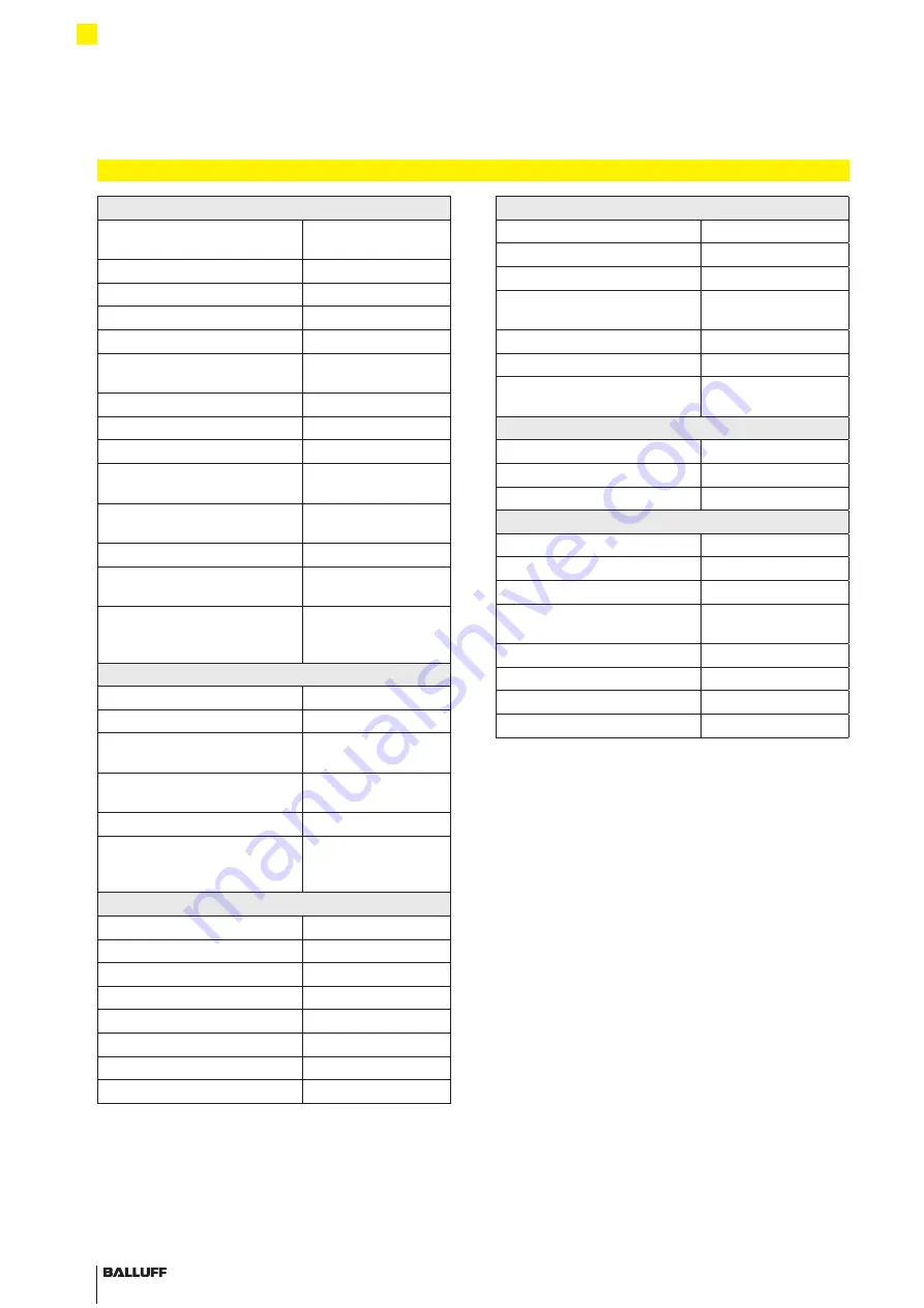 Balluff BAE PS-XA-1S-24-200-104 Installation Manual Download Page 6