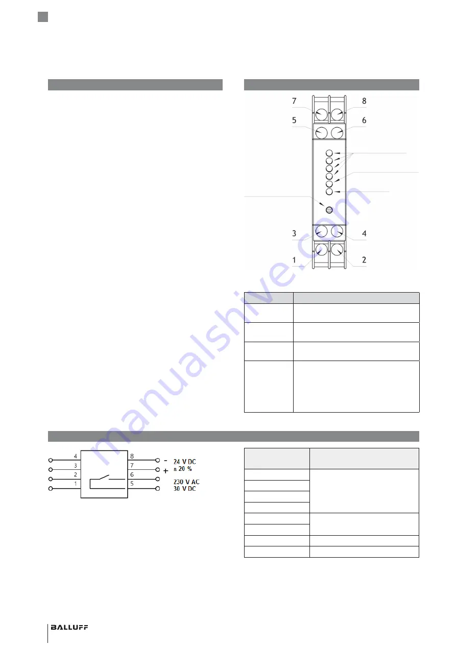 Balluff BAE SA-FF-055-RS User Manual Download Page 20