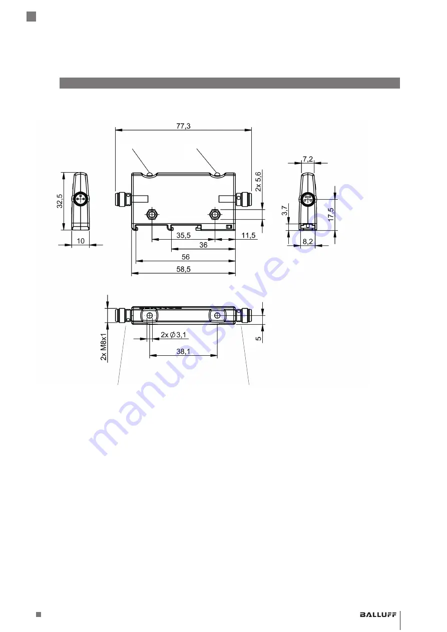 Balluff BAE SA-OH-060-YI-S75G User Manual Download Page 9