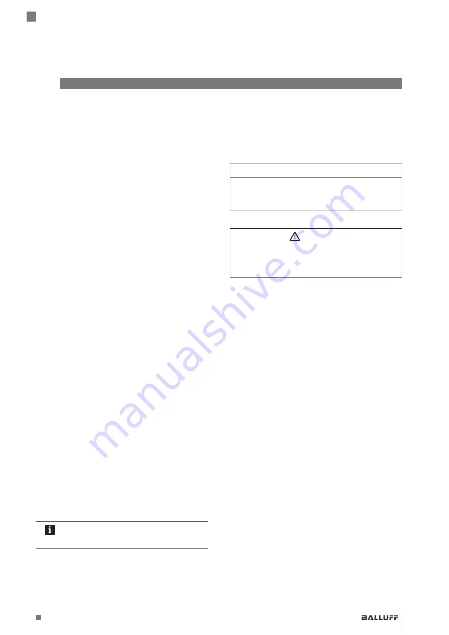 Balluff BAE SA-OH-063-NP-DP02 User Manual Download Page 7