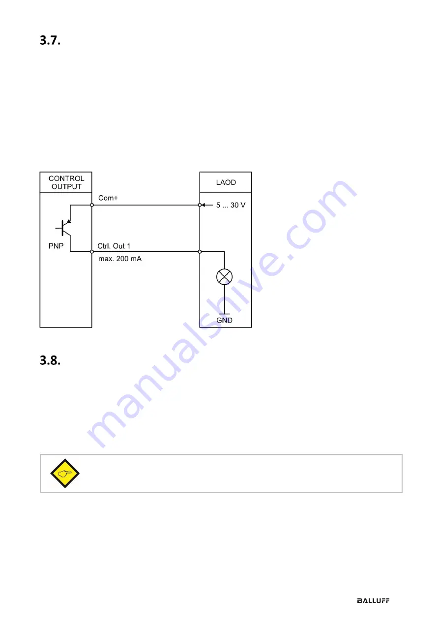 Balluff BAE SC-TL-F03 User Manual Download Page 16