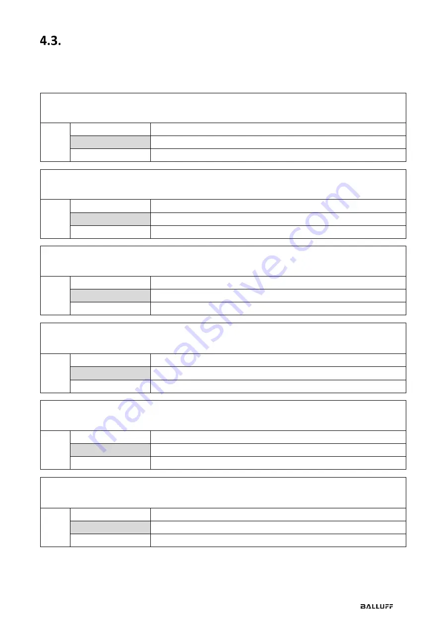 Balluff BAE SC-TL-F03 User Manual Download Page 23