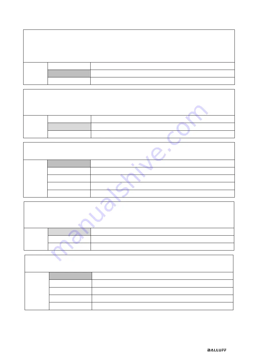 Balluff BAE SC-TL-F03 User Manual Download Page 80