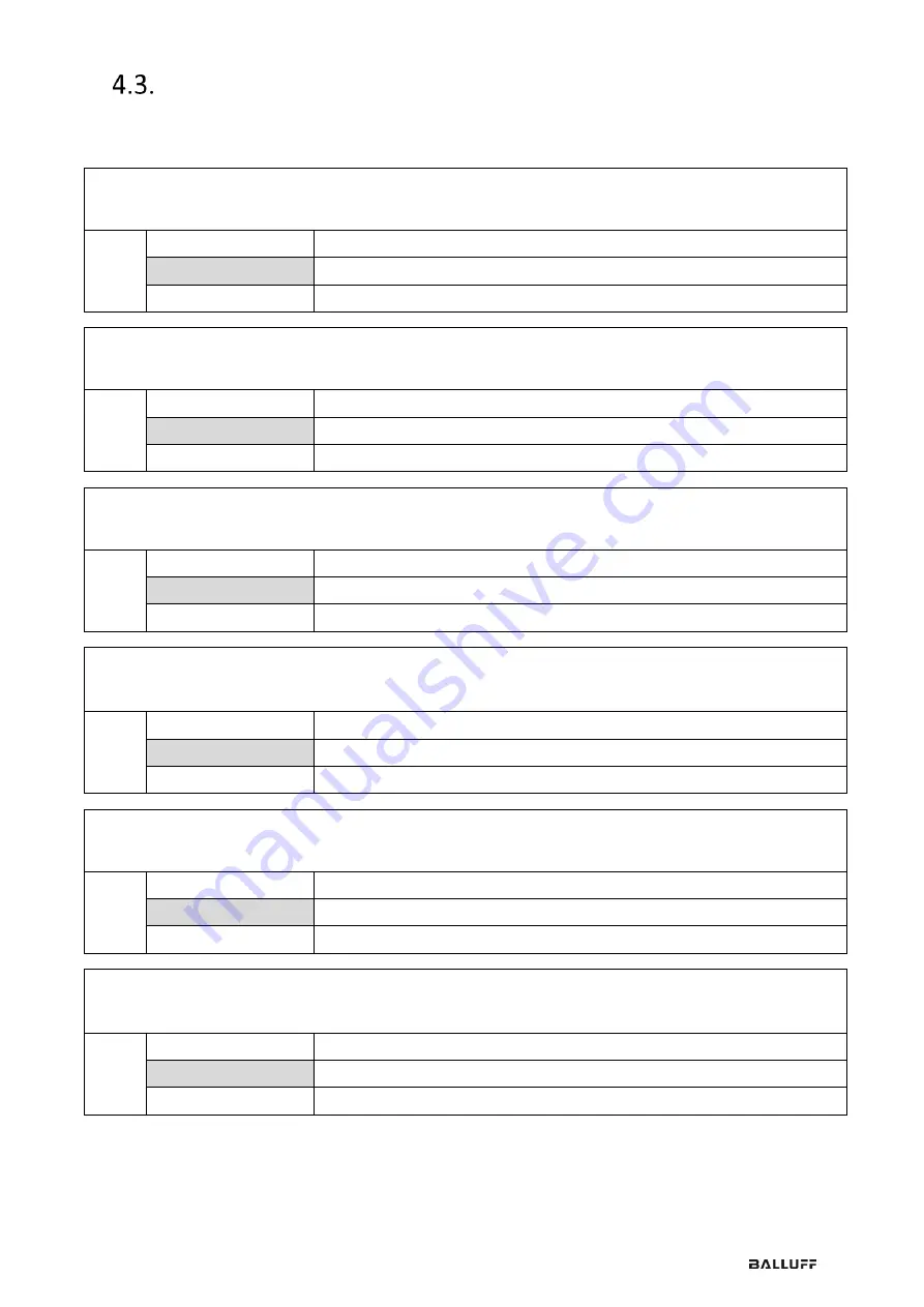 Balluff BAE SC-TL-F03 User Manual Download Page 81