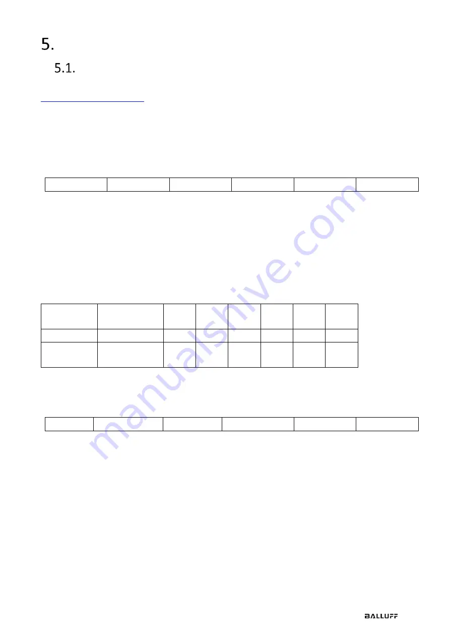 Balluff BAE SC-TL-F03 User Manual Download Page 97