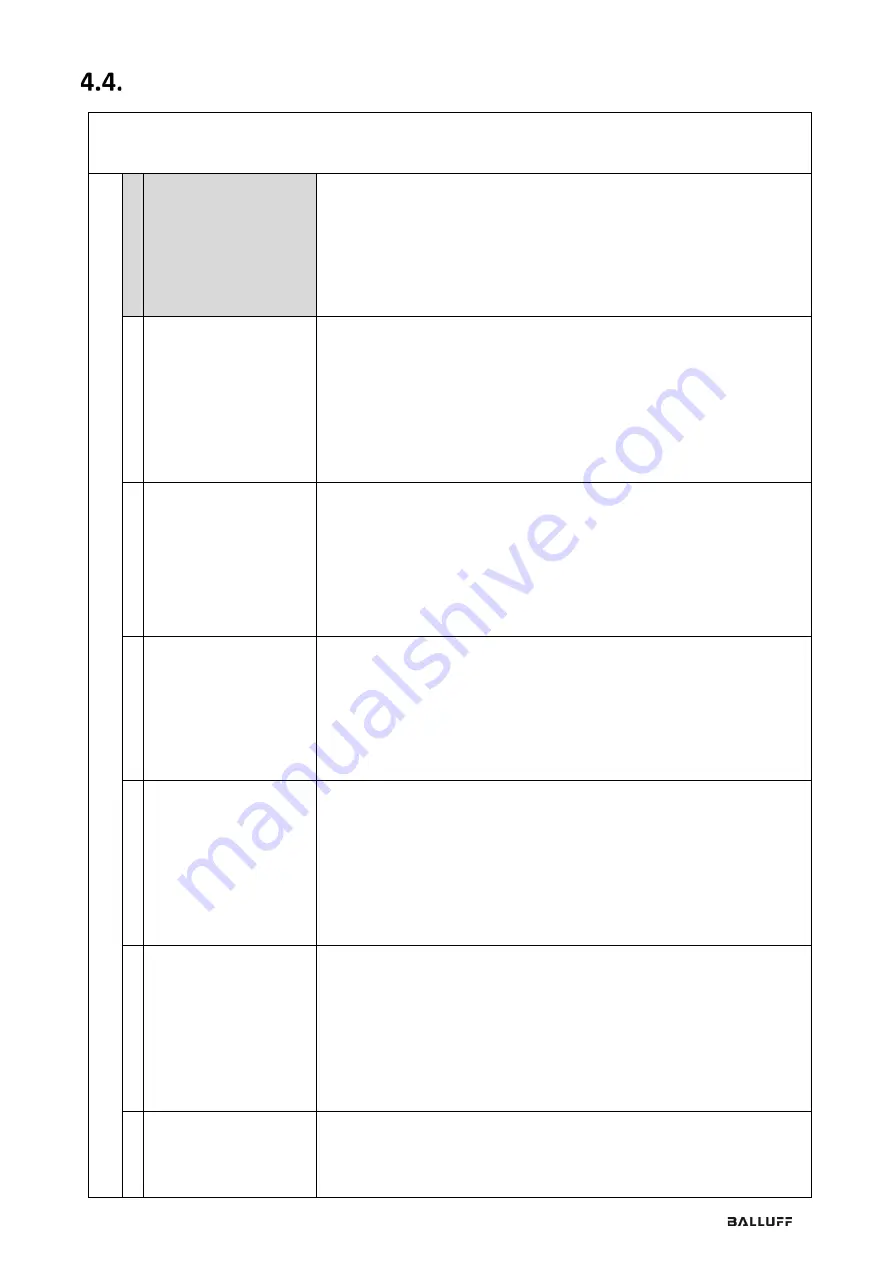 Balluff BAE011H User Manual Download Page 24